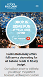 Mobile Screenshot of cooksballoonery.com